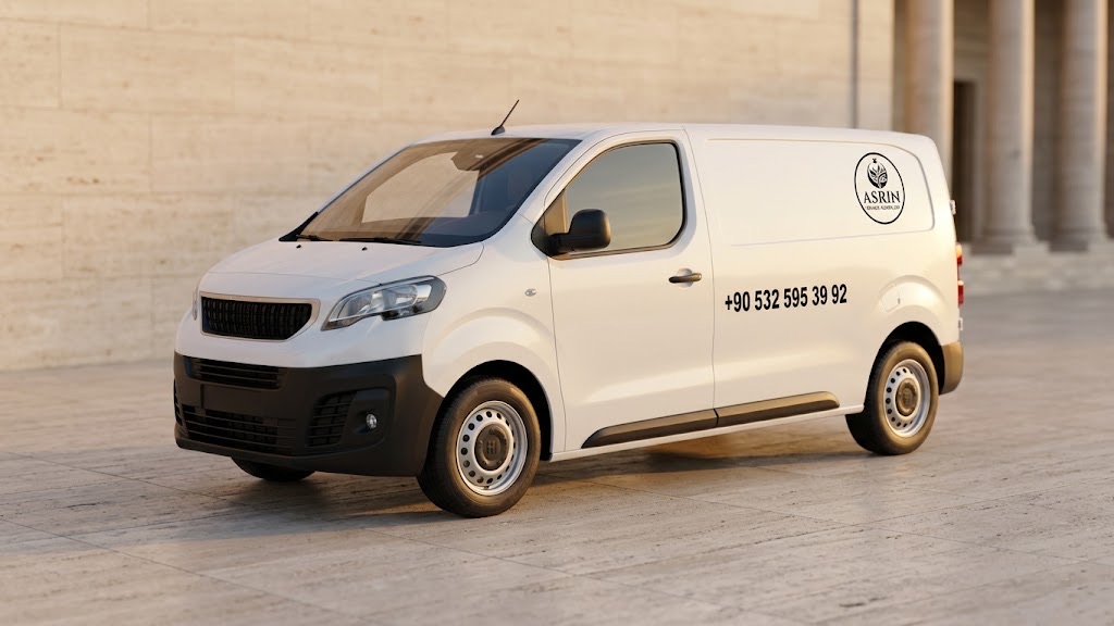 Asrın Cenaze refrigerated private funeral transport van — three-quarter view, Istanbul